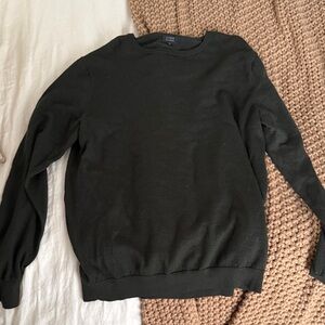 J Crew dark green Sweater for Men Large tall LT